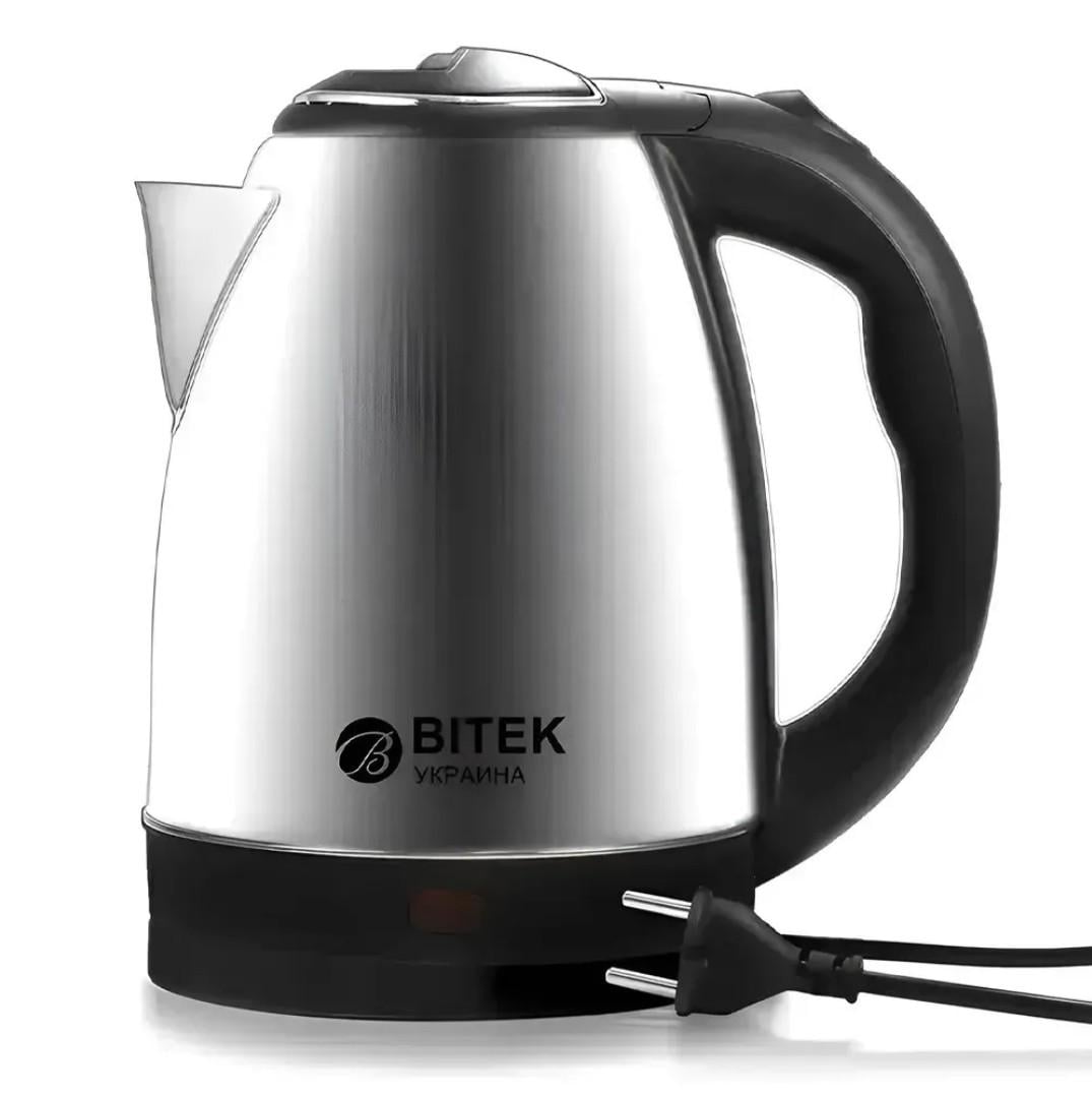 Электрочайник кухонный BITEK BT7001 из нержавеющей стали 2 л (36228555)
