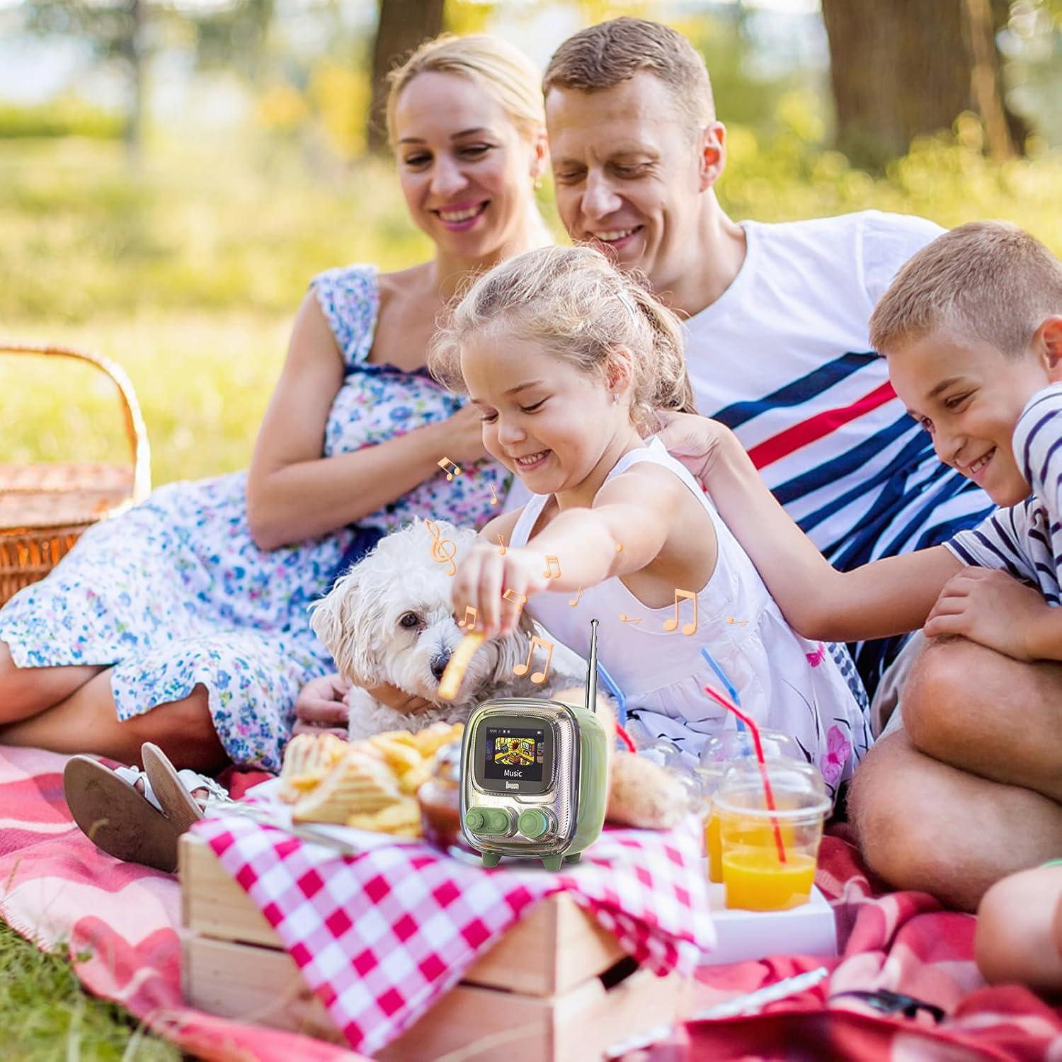 Портативная колонка Divoom Tiivoo-2 FM-радио/будильником и мультимедійними функціями Зелений (25812465) - фото 3 Портативная колонка Divoom Tiivoo-2 FM-радио/будильником и мультимедійними функціями Зелений (25812465) - фото 3