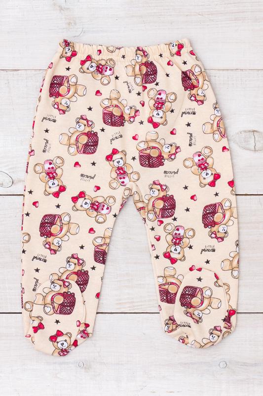 Повзуни ясельні для дівчинки Носи Своє 68 см Бежевий (5033-024-5)