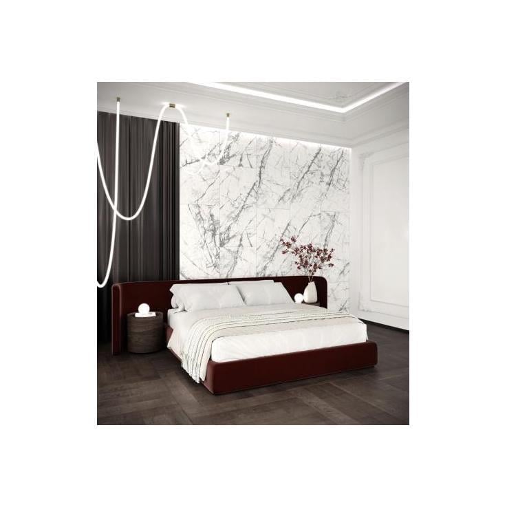 Керамогранітна плитка InterCerama Statuario 60x120 см Світло-сірий (12060209) - фото 2