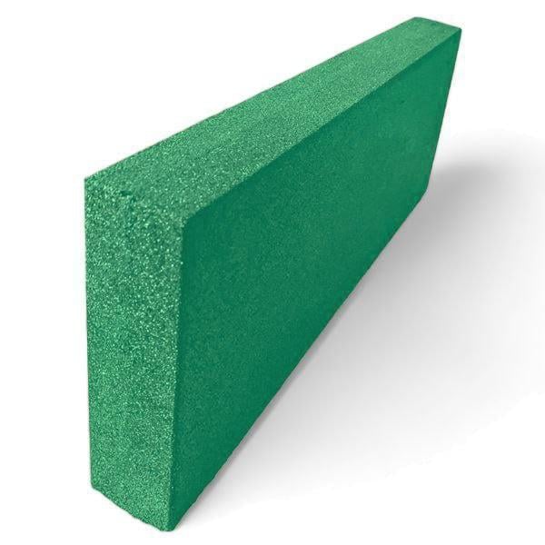 Резиновый бордюр тротуарный 500х210х60 мм Зеленый (2562227288)