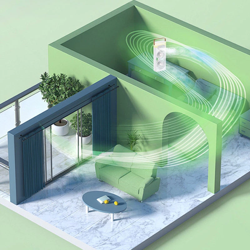 Вентилятор-зволожувач настільний з 3 режимами (LY-938) - фото 3 Вентилятор-зволожувач настільний з 3 режимами (LY-938) - фото 3