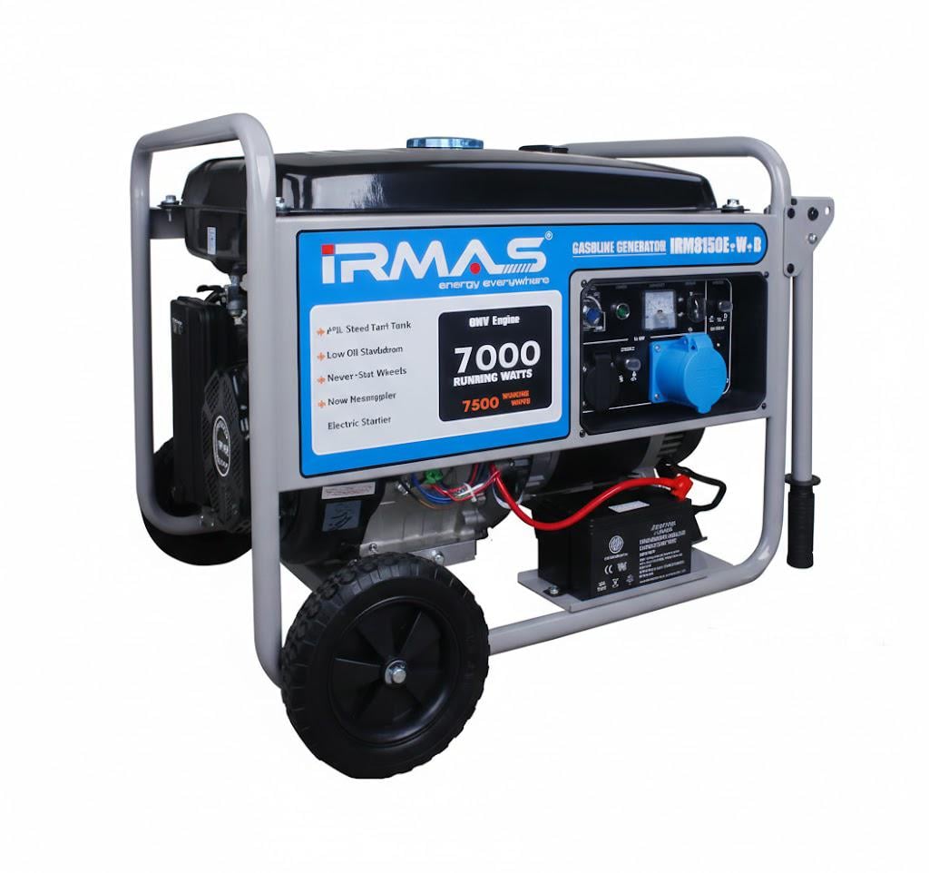 Генератор бензиновий IRMAS IRM8150E+W+B (92426)