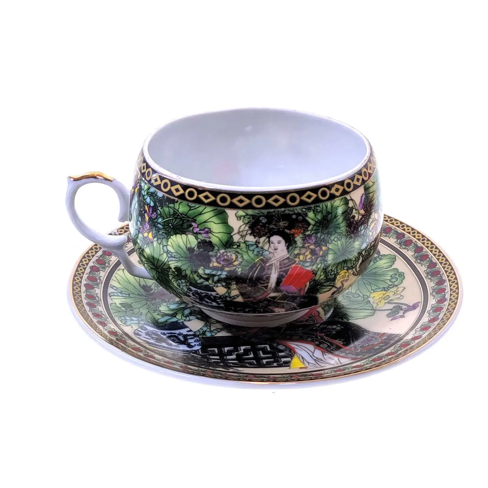 Набір порцеляновий китаянка чашка 210 мл/d-блюдця 14 см (22573)