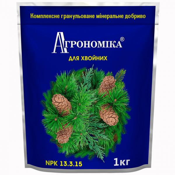Удобрение Агрономика для хвойных растений пролонгированного действия 1 кг Удобрение Агрономика для хвойных растений пролонгированного действия 1 кг