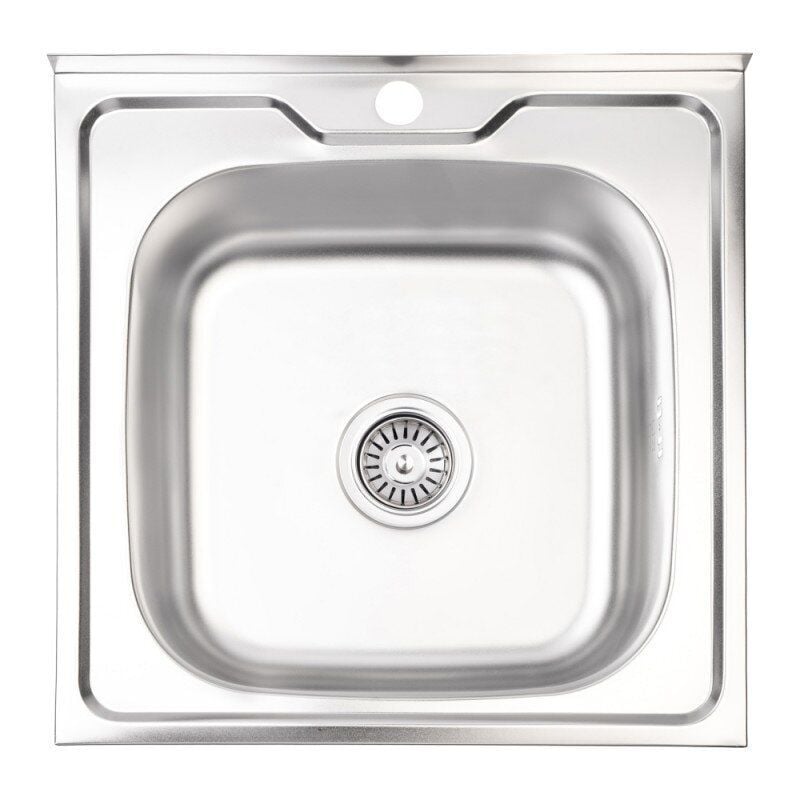 Мойка для кухни Lidz LIDZ5050POL06 глянцевая с сифоном 500x500 мм (75402)