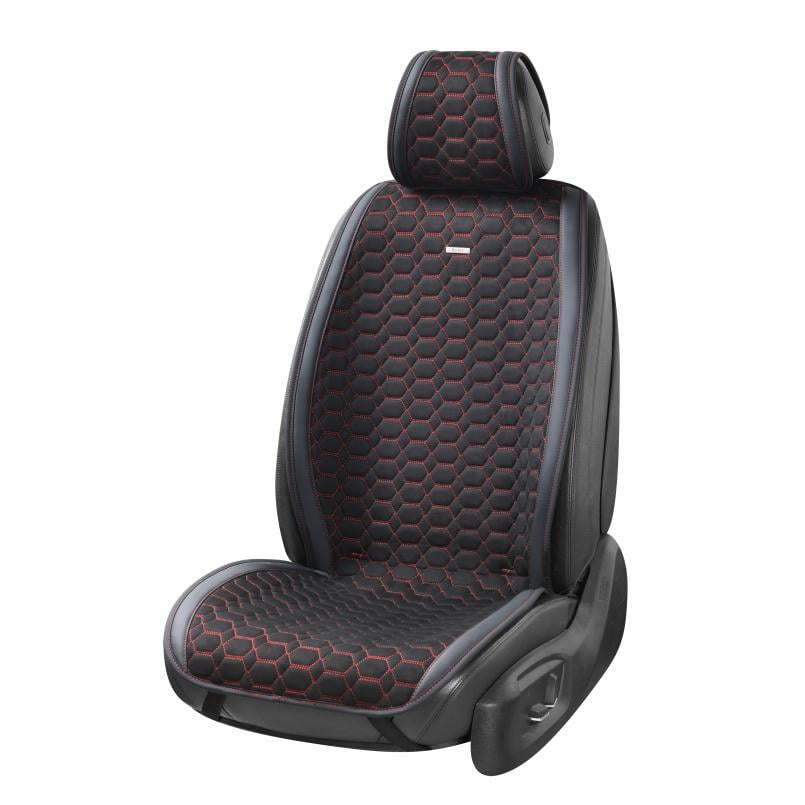 Накидки для передних сидений Beltex Monte Carlo 2 шт. Black/Red (BX81160)