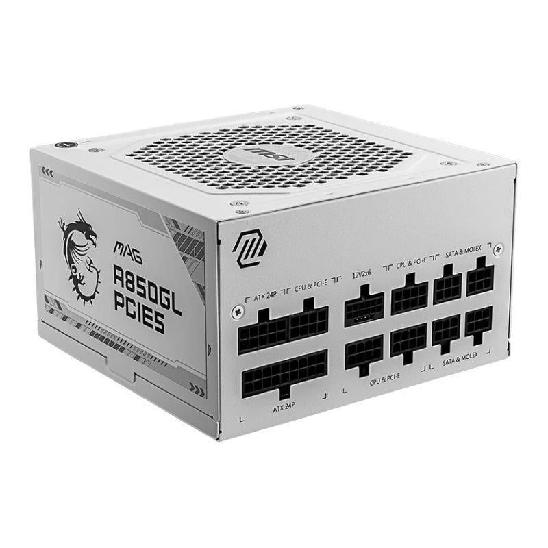 Блок живлення MSI MAG A850GL PCIE5 White (504211)