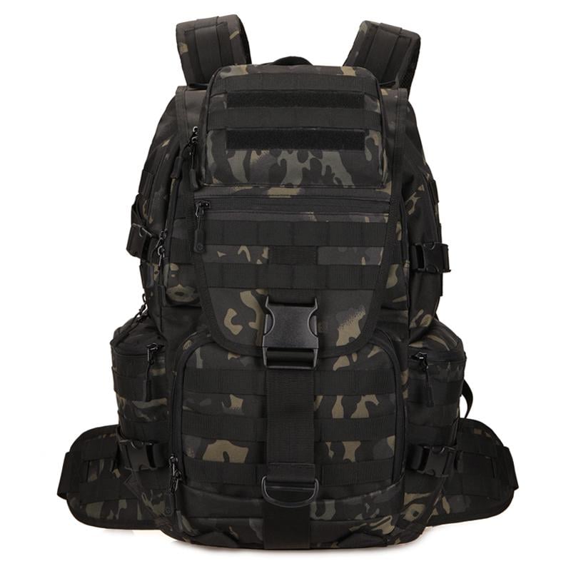 Рюкзак Protector Plus S459 50 л з системою Molle Black Camouflage - фото 2 Рюкзак Protector Plus S459 50 л з системою Molle Black Camouflage - фото 2
