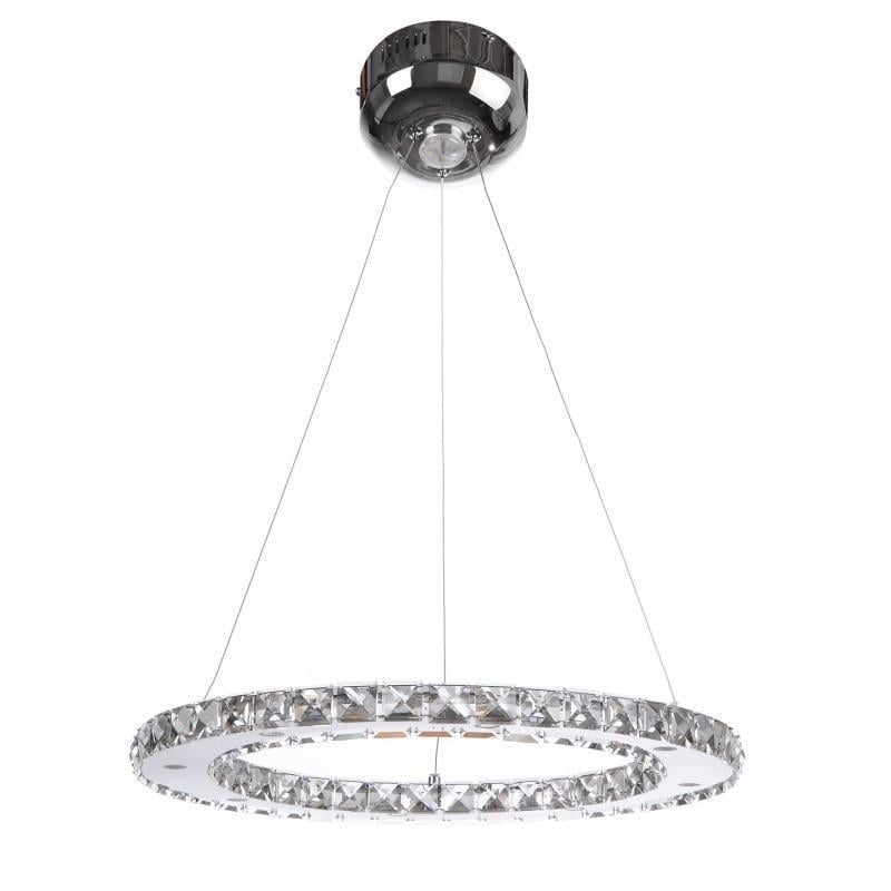 Люстра подвесная хрустальная Brille LED 33W NW CH BR-975S/1 22-437