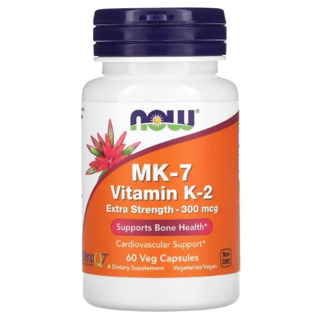 Витамин K Vitamin K-2 MK7 300 мкг Extra Strength 60 вег. капс. (000017423) Витамин K Vitamin K-2 MK7 300 мкг Extra Strength 60 вег. капс. (000017423)