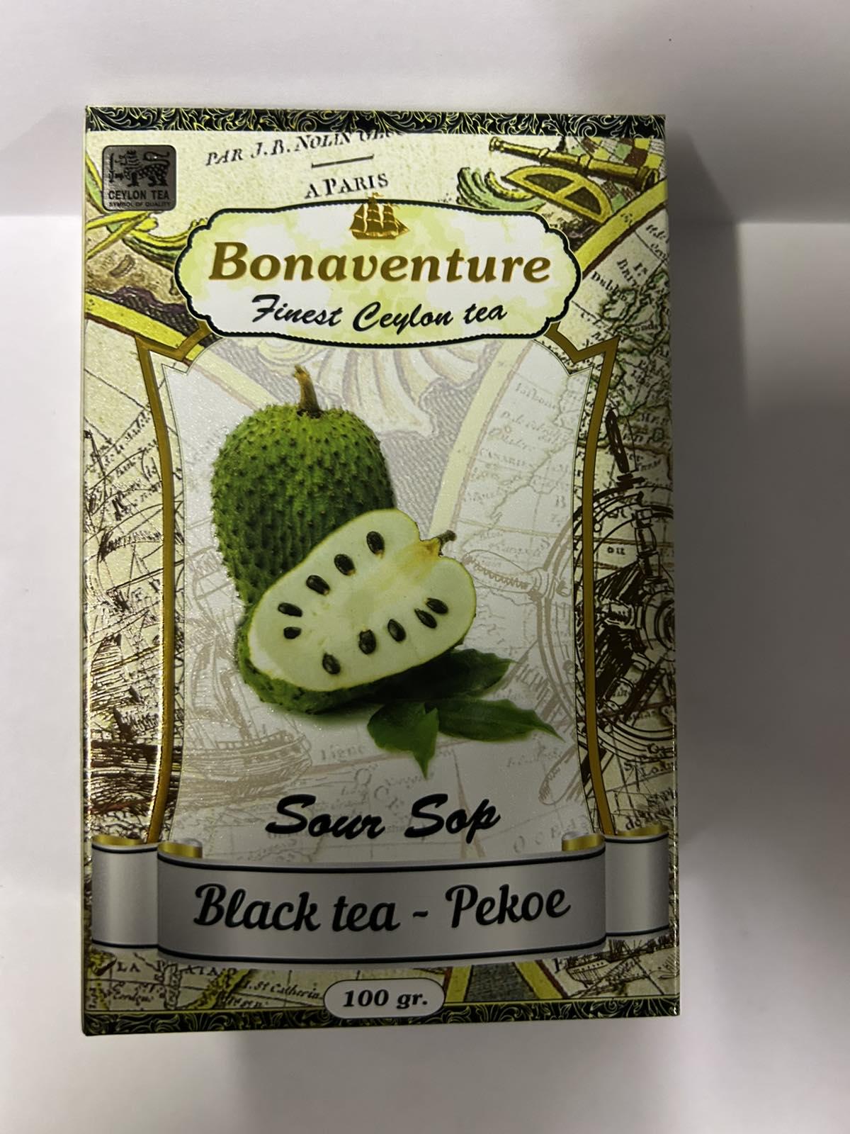 Чай чорний з саусепом Bonaventure 100 г