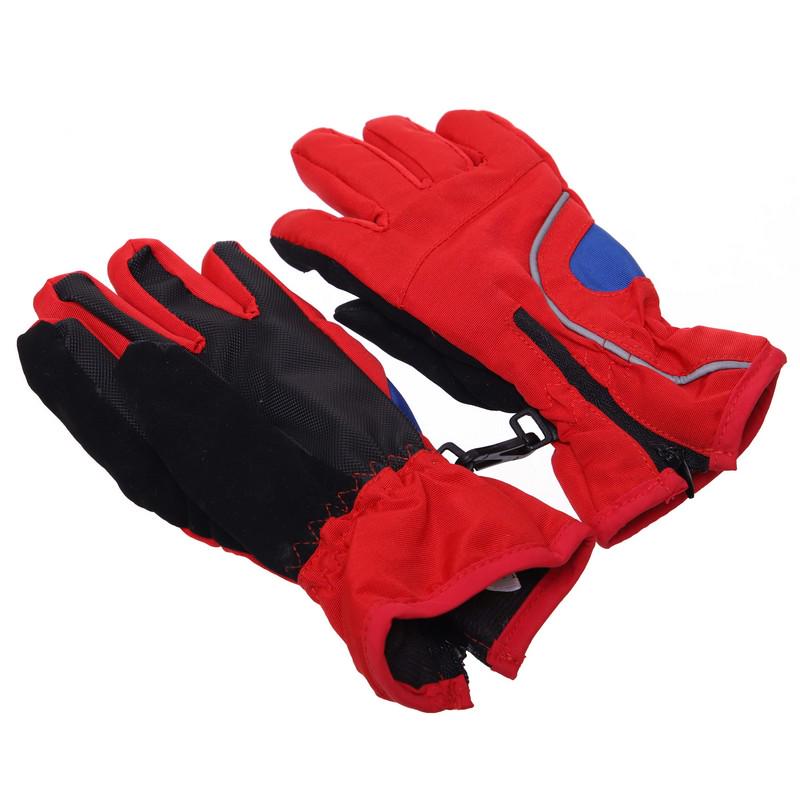 Перчатки горнолыжные детские Zelart C-3258 M-L Красный (DR007589) - фото 4 Перчатки горнолыжные детские Zelart C-3258 M-L Красный (DR007589) - фото 4