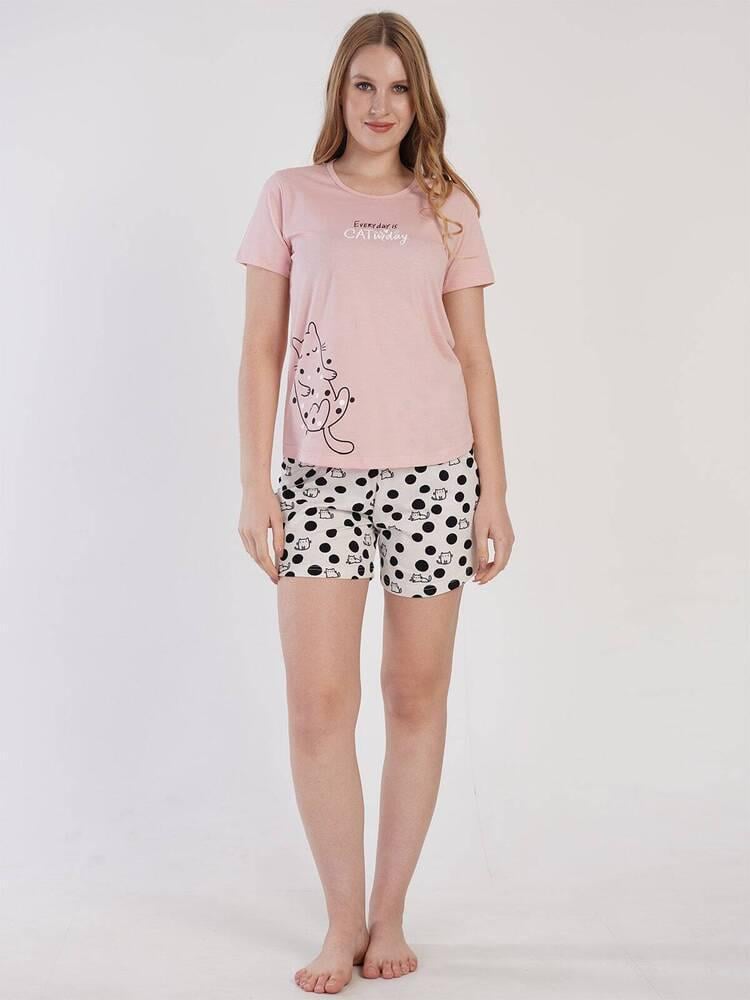 Пижама Vienetta 311034x37 женская S Розовый