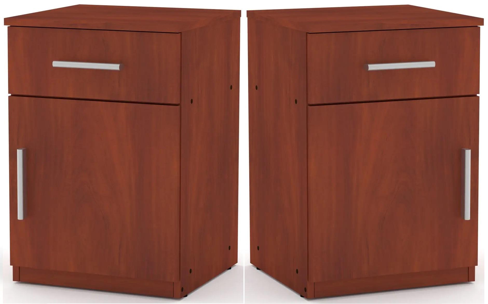 Тумба приліжкова комплект 2 шт. Компаніт ПКТ-3 Яблоко (26650411)