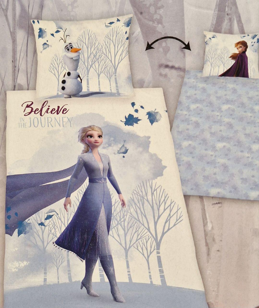Підковдра двостороння Frozen з флісу 140х200 см з наволочкою 70х90 см (1683) - фото 5 Підковдра двостороння Frozen з флісу 140х200 см з наволочкою 70х90 см (1683) - фото 5