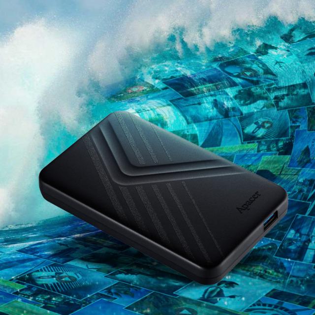 Жесткий диск внешний Apacer HDD 2,5" USB 2.0TB AC236 Black (AP2TBAC236B-1) - фото 4