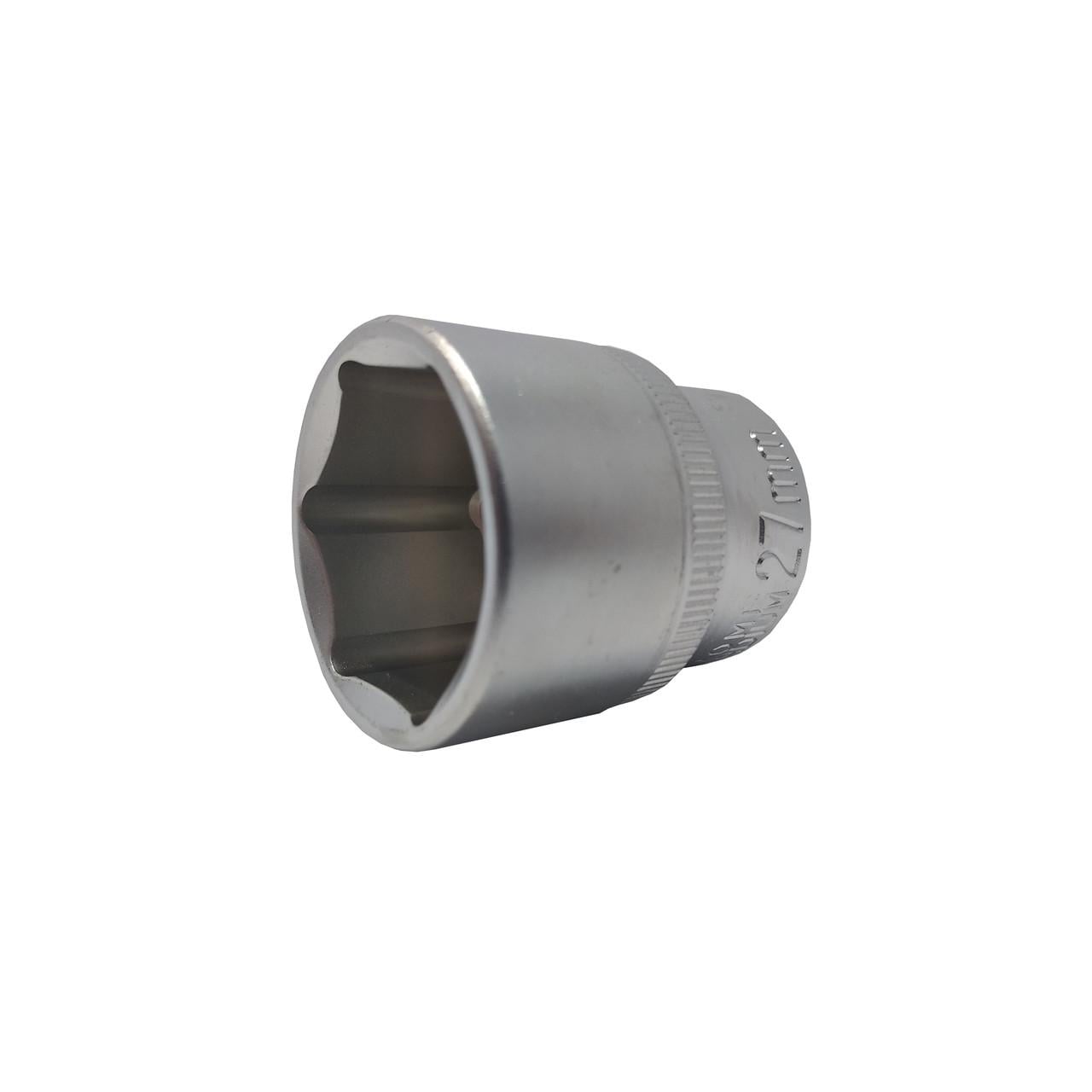 Головка шестигранная 27 мм квадрат 1/2" HORSAY Hard из хромванадиевой стали 50BV30 Головка шестигранная 27 мм квадрат 1/2" HORSAY Hard из хромванадиевой стали 50BV30