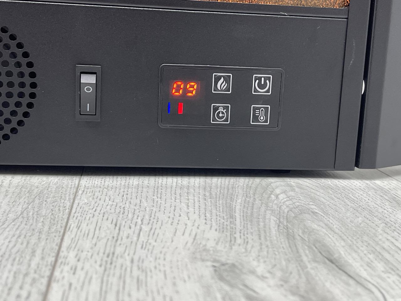 Електричний камін Novela 1500 Вт Bluetooth звук потріскування дров Anthracite (10080112) - фото 9