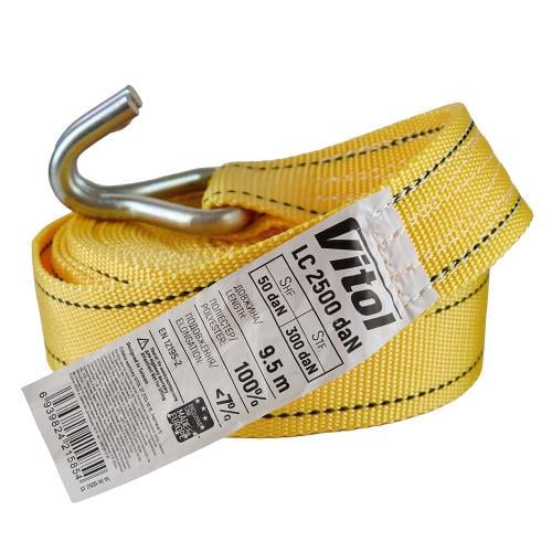 Ремінь стяжний 5 т 50 мм 10 м (ST-212D-10 YL) - фото 4 Ремінь стяжний 5 т 50 мм 10 м (ST-212D-10 YL) - фото 4