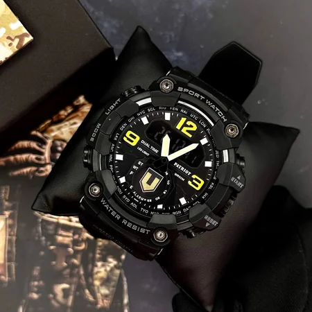 Наручные часы Patriot 004BKTRO ТРО с коробкой Черный - фото 2 Наручные часы Patriot 004BKTRO ТРО с коробкой Черный - фото 2