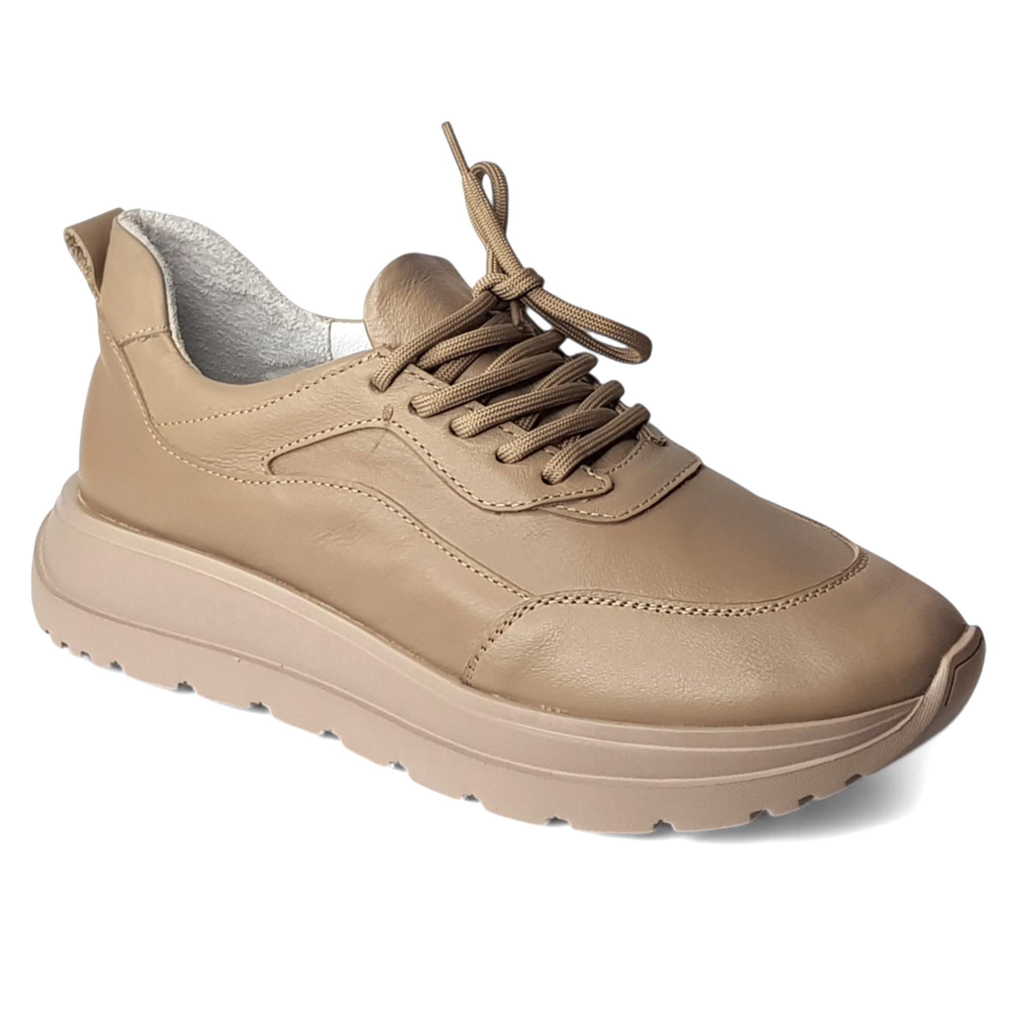 Кеды женские осенние Larsena р. 40 Бежевый (035568-40)