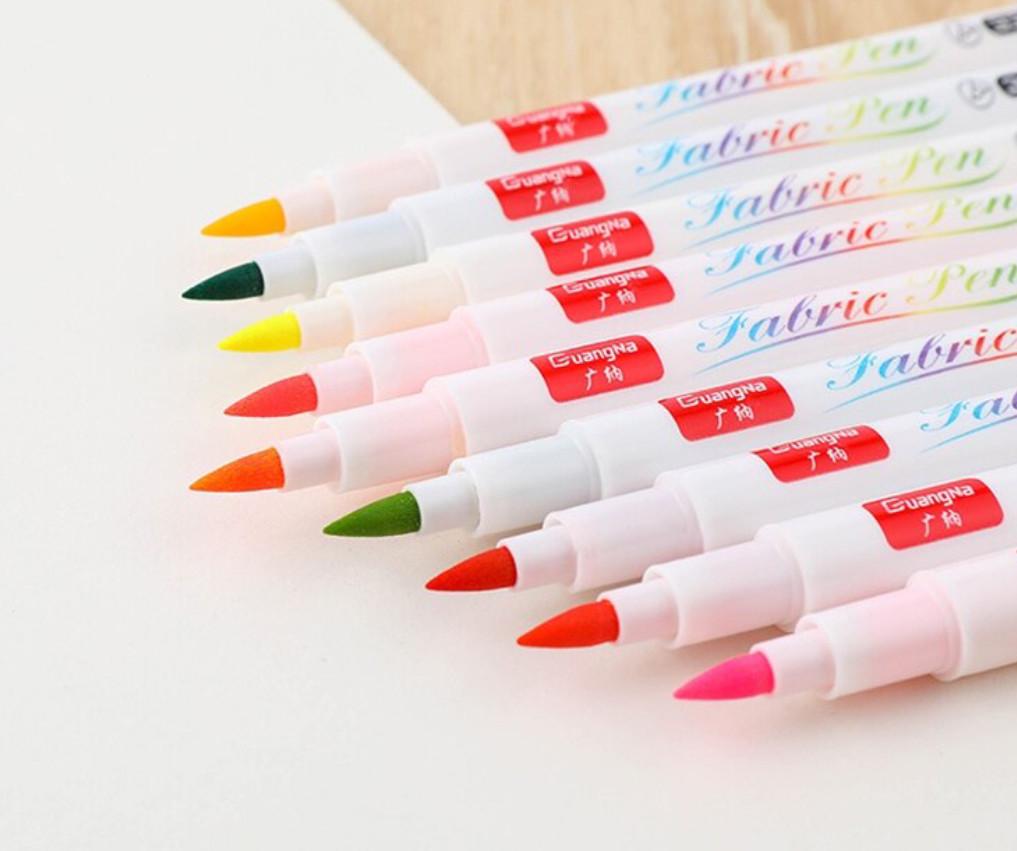 Набір маркерів YOVER для тканини 24 кольори - фото 2 Набір маркерів YOVER для тканини 24 кольори - фото 2