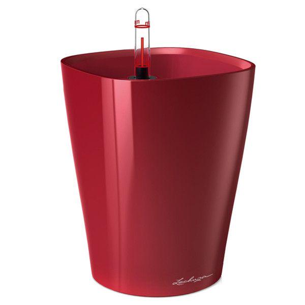 Умный вазон Lechuza Deltini Premium 14 1,2 л Красный (14919)