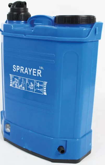 Обприскувач акумуляторний Sprayer 2в1 16 л Синій (35957412) Обприскувач акумуляторний Sprayer 2в1 16 л Синій (35957412)