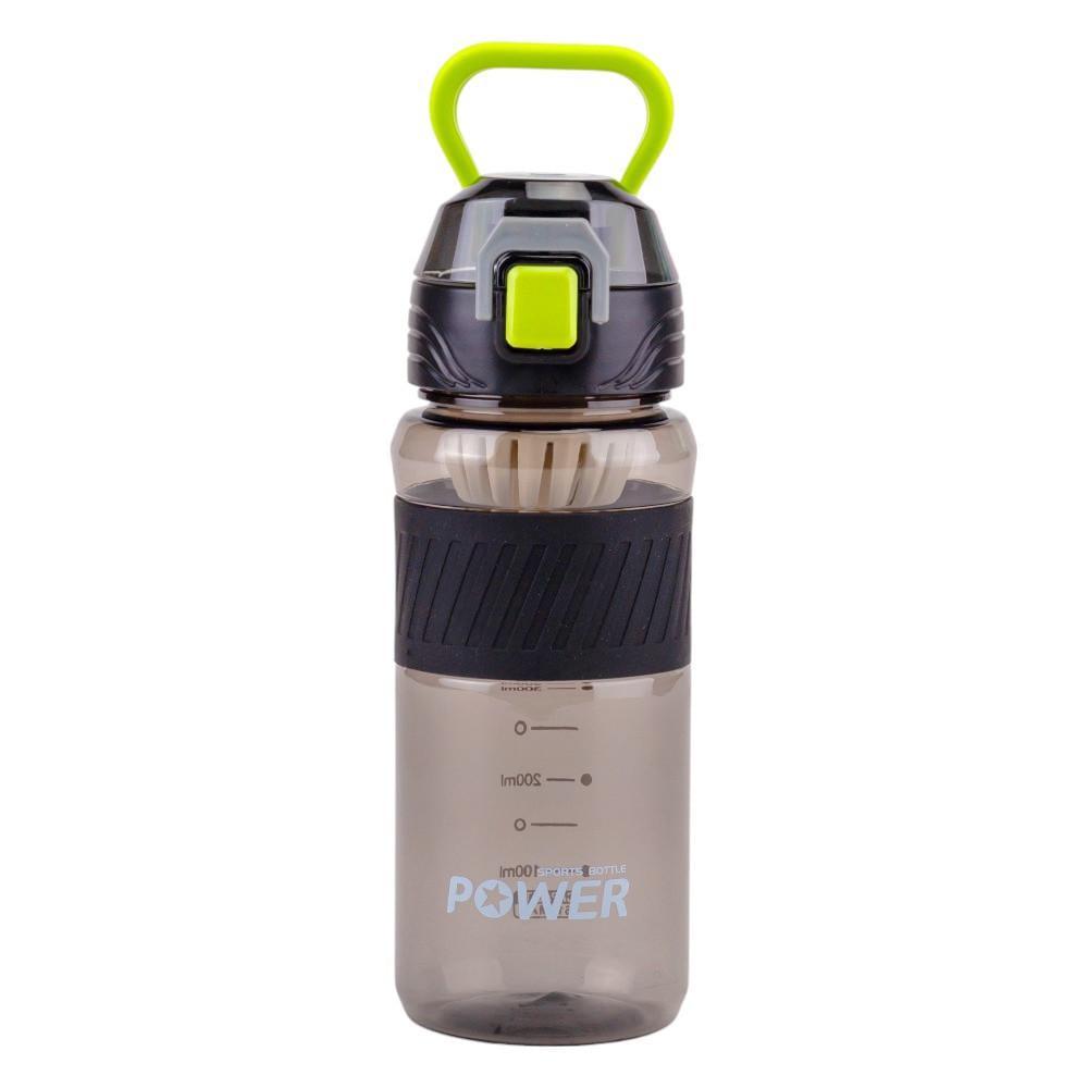 Бутылка для воды Power 600 мл Elisey Серый (9217-018) Бутылка для воды Power 600 мл Elisey Серый (9217-018)