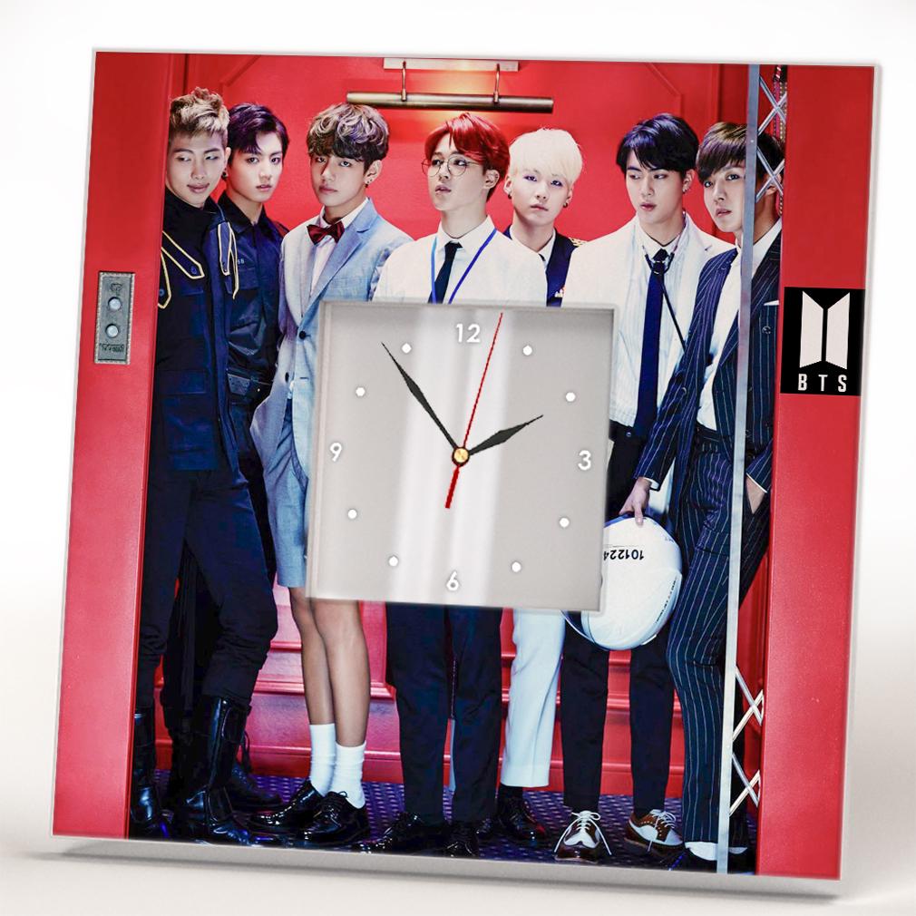 Часы Группа "BTS" 260x260 мм (C04343)