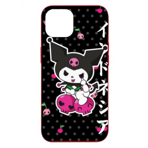 Чехол для iPhone 15 Куроми с вишнями (16696312-3-189736)