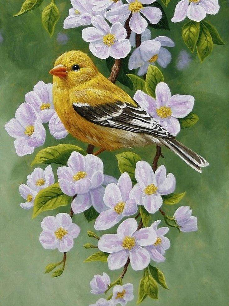 Алмазная мозаика Emerald Craft Желтый птенец 30x40 см (23722)