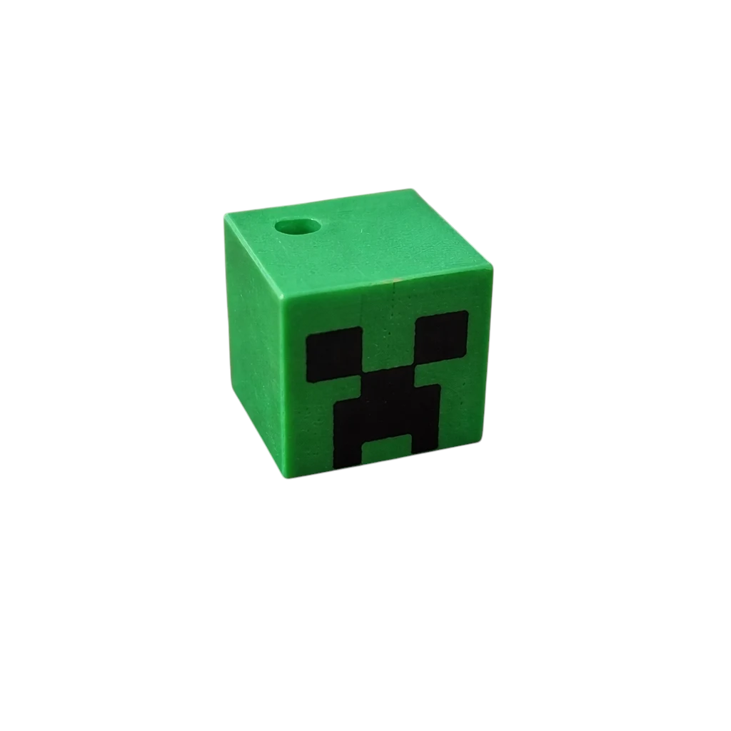 Брелок Minecraft Creeper Zombie Slime Keychain 3D-печать 2 см (2974678474)
