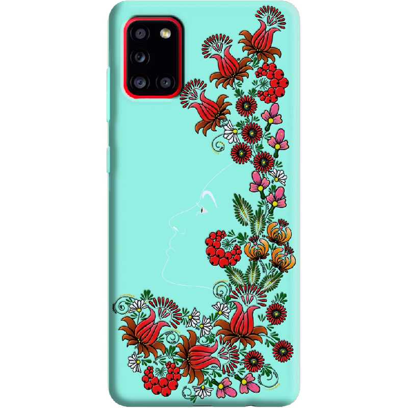 Чохол Boxface Samsung A315 Galaxy A31 3D Ukrainian Muse М'ятний силікон (39470-bk64-39921)