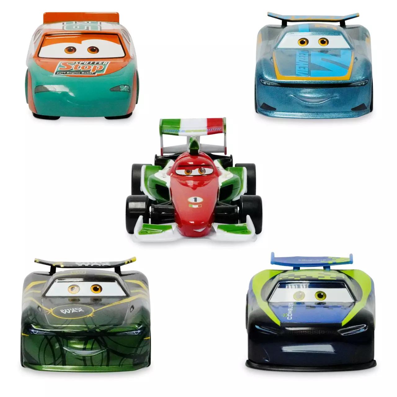 Набір з литих гоночних машин Cars Pullback Die Cast Racer Multi Pack (20034734) - фото 2