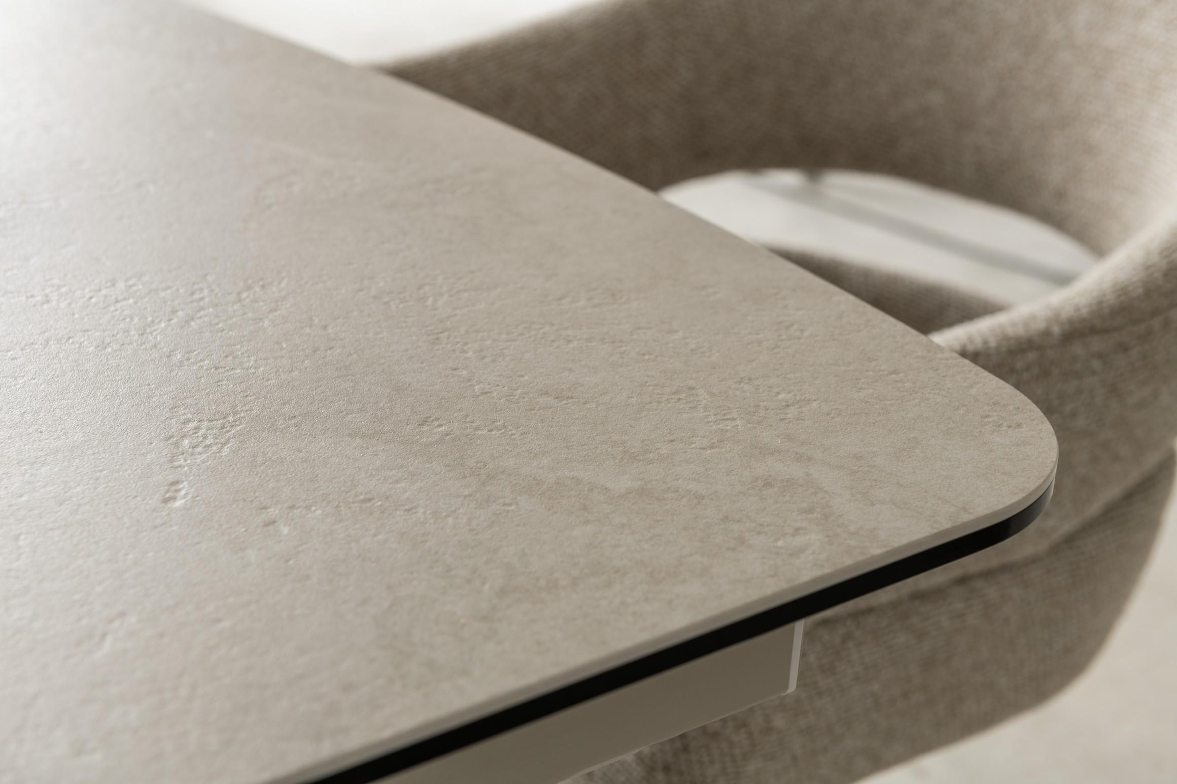 Обідній стіл розсувний Vetro Mebel Вольтерра 2000/2800х1000x760 мм Делікато бежевий/Бежевий (TML-1305) - фото 3 Обідній стіл розсувний Vetro Mebel Вольтерра 2000/2800х1000x760 мм Делікато бежевий/Бежевий (TML-1305) - фото 3