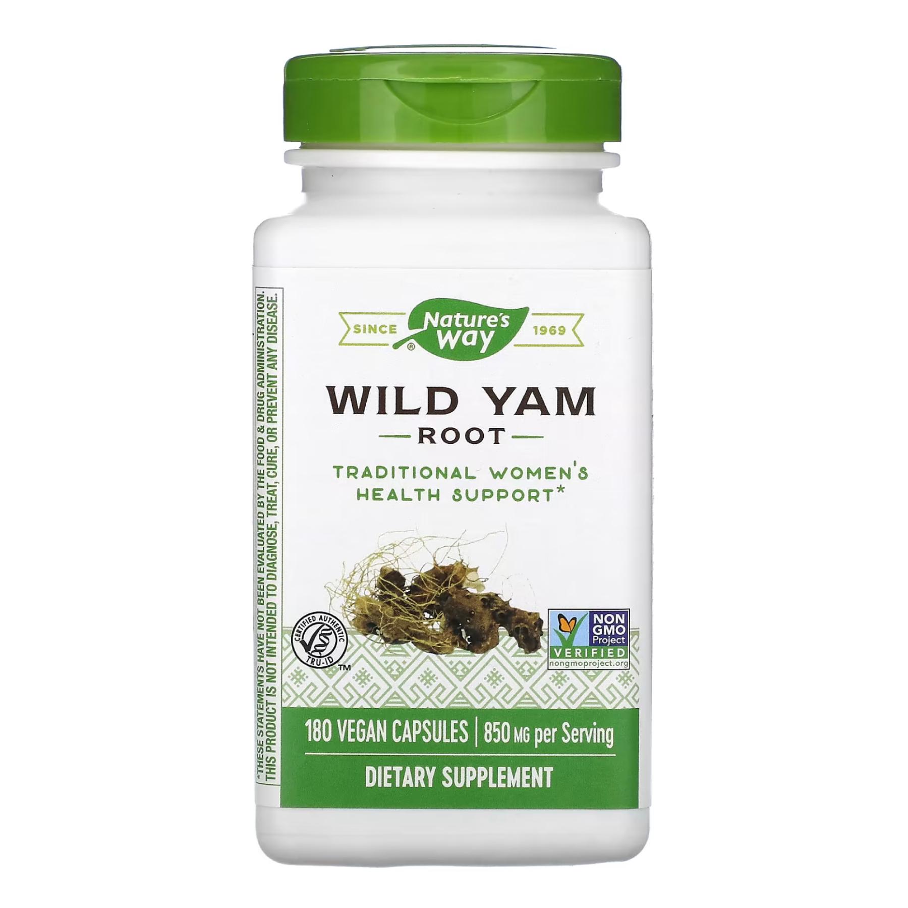 Натуральная добавка Wild Yam 180 vcaps (2022-10-1115)
