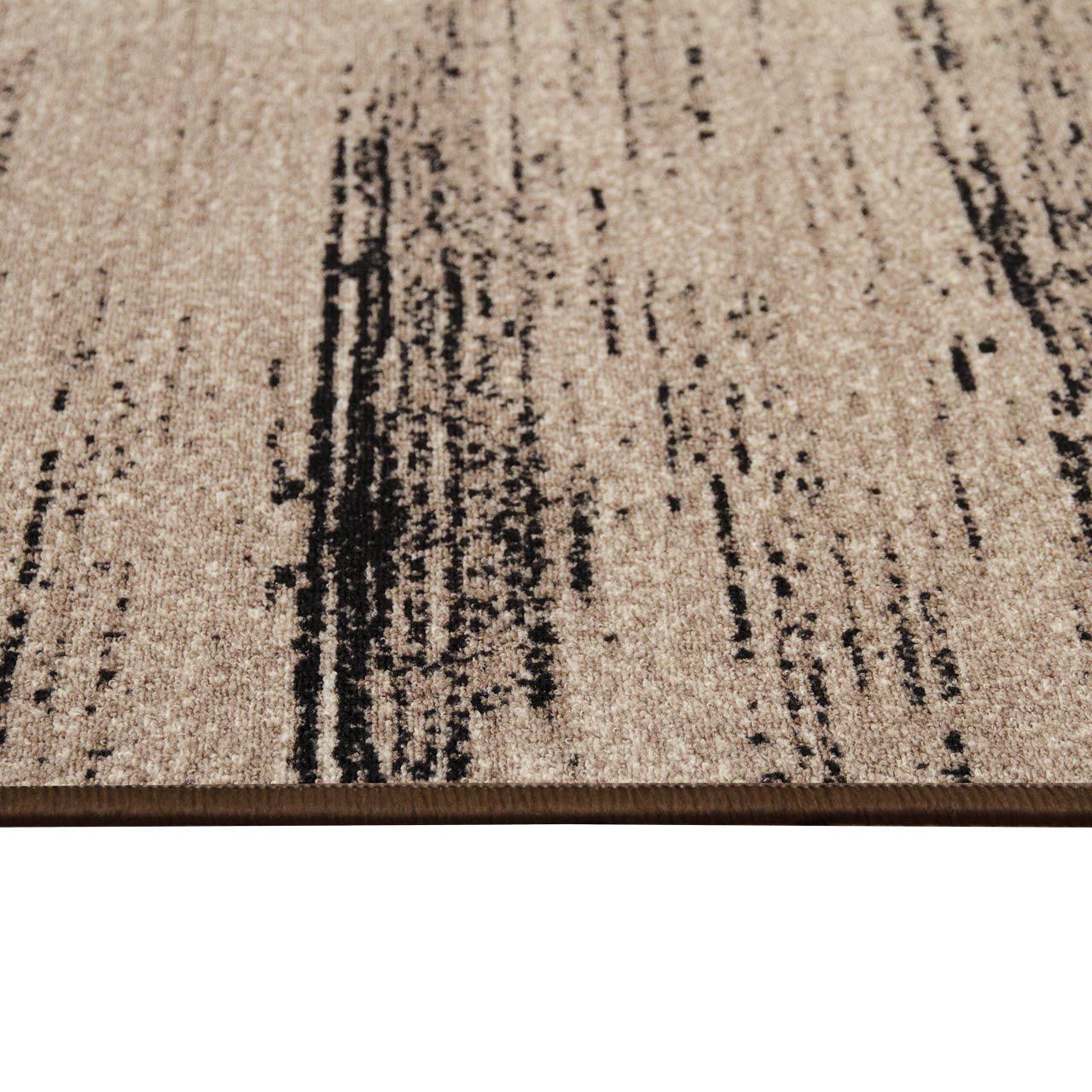 Ковер безворсовый на войлочной основе DAKARIA Print Run Санди p13 2x2 м Темно-бежевый (00-00019523) - фото 4 Ковер безворсовый на войлочной основе DAKARIA Print Run Санди p13 2x2 м Темно-бежевый (00-00019523) - фото 4