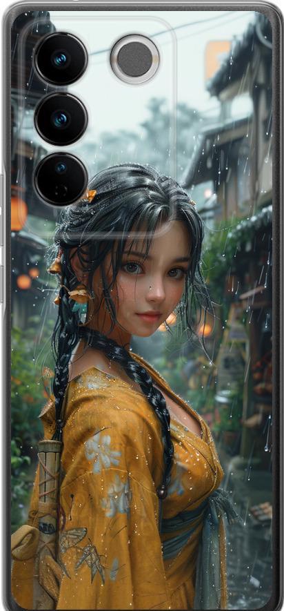 Чехол на Vivo S16 Pro Anime-girl (6133u-3123-42517)