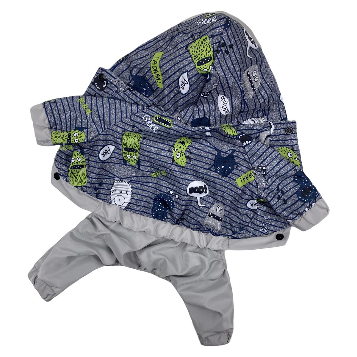 Дощовик для собак Dogs Bomba Монстрики M-90 р. 3 (70579662)