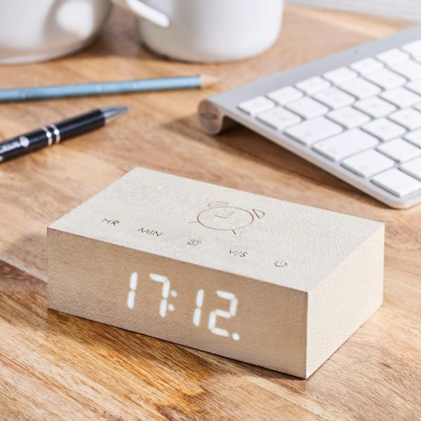 Смарт часы будильник Flip Клен (23732)