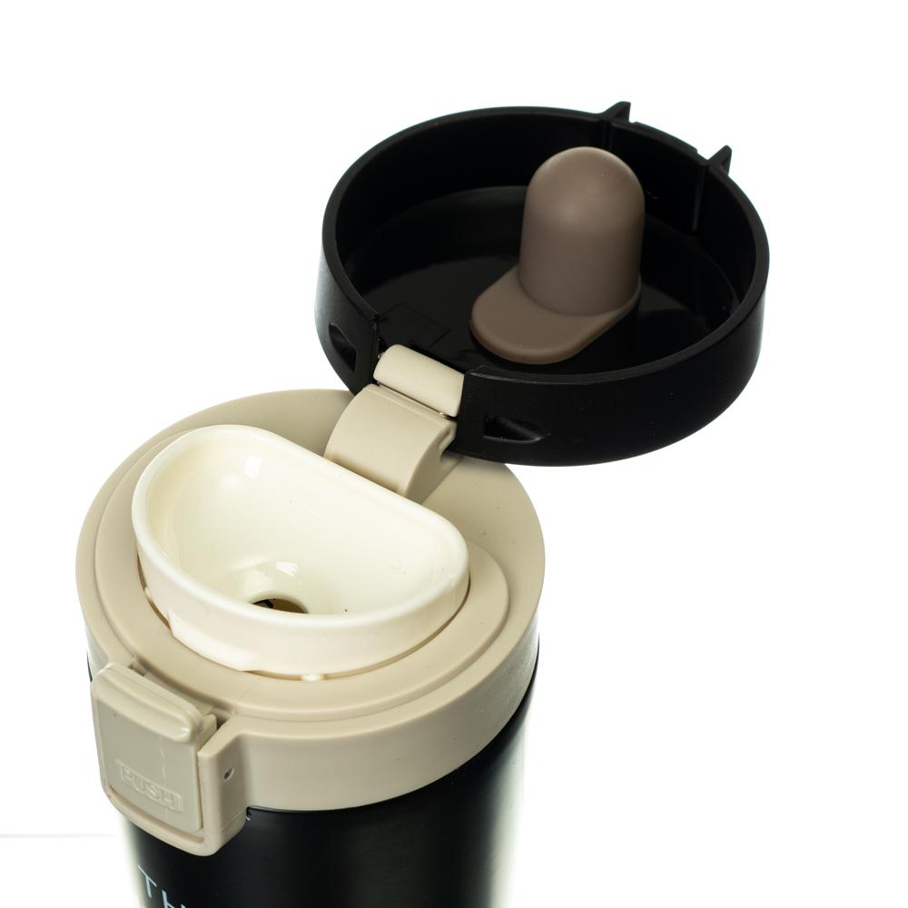 Термос Elisey Мокко 380 мл Чорний (8713-002) - фото 2 Термос Elisey Мокко 380 мл Чорний (8713-002) - фото 2