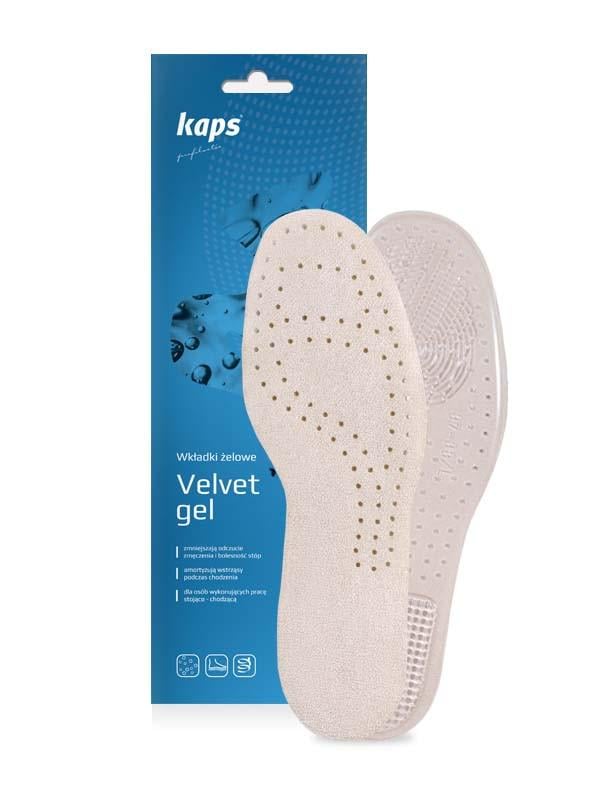 Устілки гелеві Kaps Velvet Gel р. 44-45 Білий (050442_44)