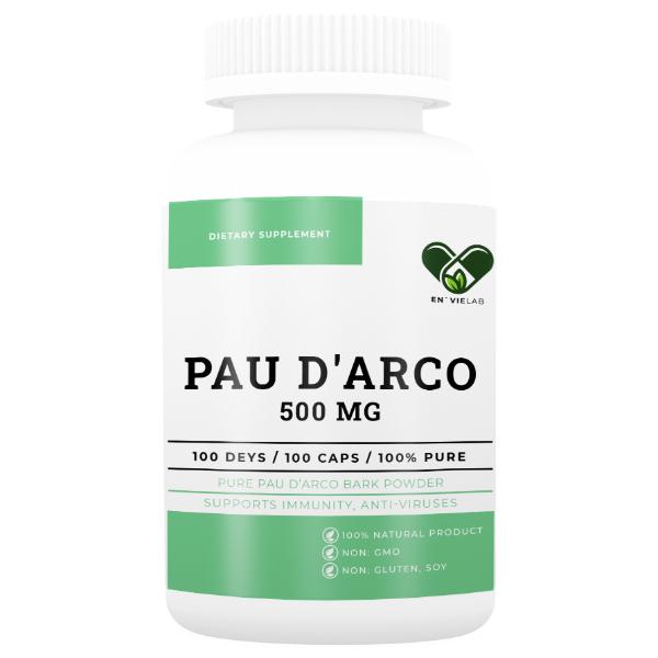Мурашине дерево En`vie Lab Pau D'Arco 500 мг 100 капс. (000022325) Мурашине дерево En`vie Lab Pau D'Arco 500 мг 100 капс. (000022325)