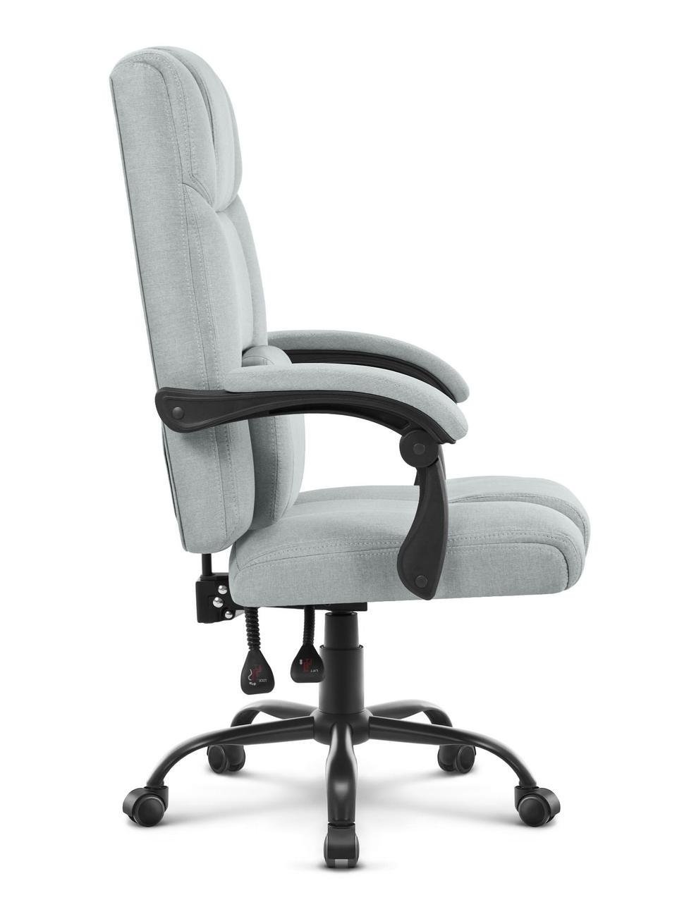 Крісло офісне Cabro C505 тканина Grey - фото 4