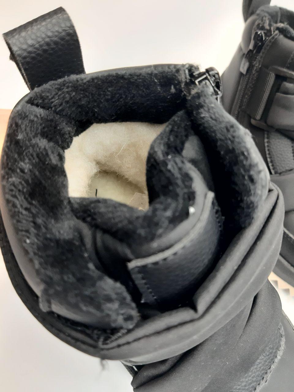 Черевики зимові Clibee для дівчинки р. 33 21 см Чорний (613-1 black) - фото 4 Черевики зимові Clibee для дівчинки р. 33 21 см Чорний (613-1 black) - фото 4