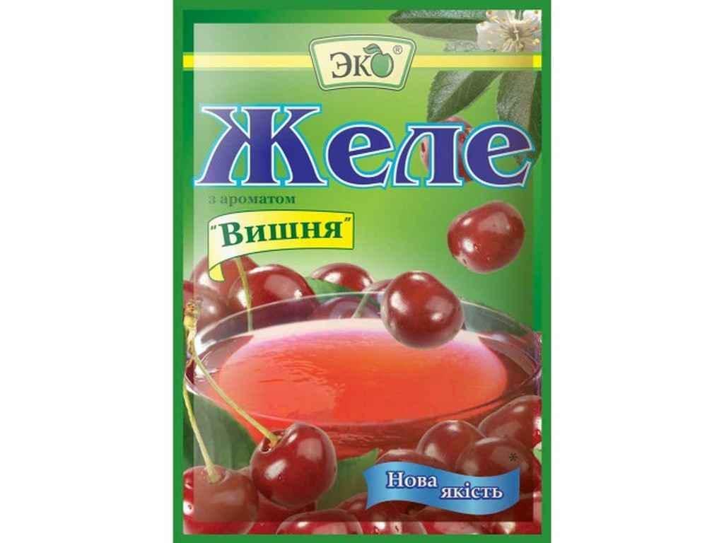 Желе ЕКО 90 г з ароматом вишня (277523) Желе ЕКО 90 г з ароматом вишня (277523)