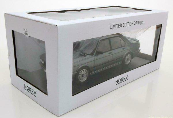 Модель автомобиля Norev 1:18 BMW M535i E28 Grey Metallic (183261) - фото 6 Модель автомобиля Norev 1:18 BMW M535i E28 Grey Metallic (183261) - фото 6