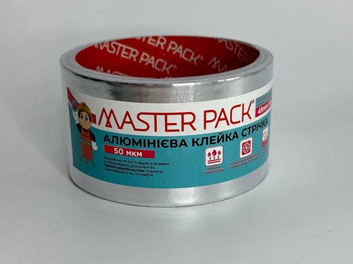 Стрічка алюмінієва клейка Master Pack 48 мм 5 м